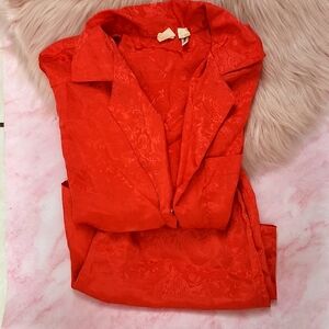 Y2K FIND!! PRE-LOVED VICTORIA'S SECRET SATIN SHORT LOUNGE SET-S